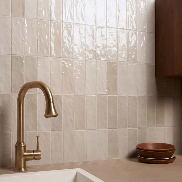 Portmore Sand 3x8 Glazed Ceramic Tile