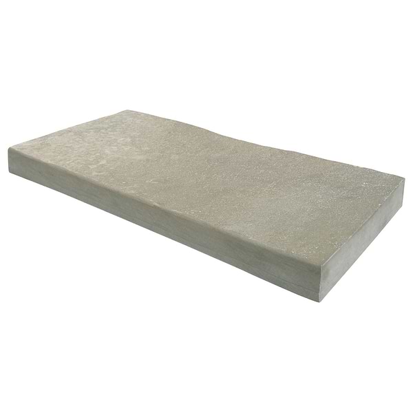 Sendero Azteca Gray 12x24  Tumbled Limestone 5CM Pool Coping