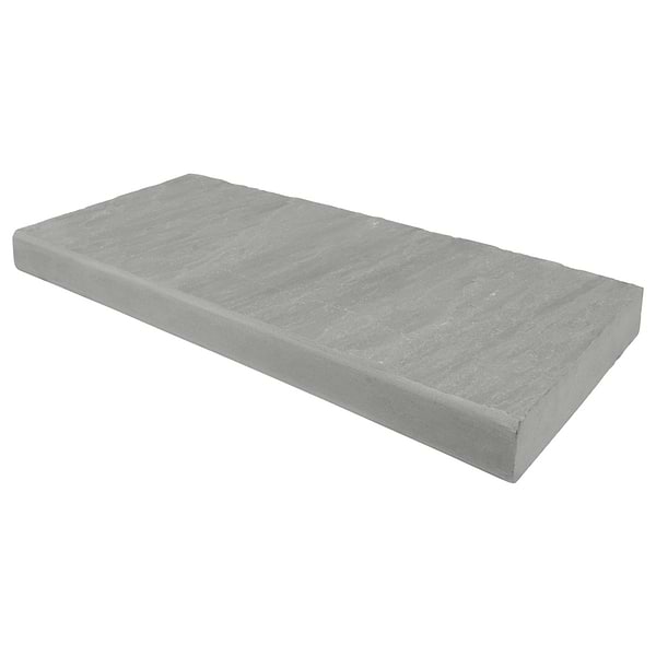Sendero Asheville Gray 12x24 Brushed Sandstone 5CM Pool Coping