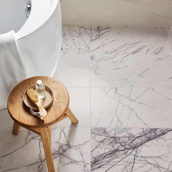 Lilac Premium 12x24 Polished Marble Tile
