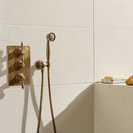 Bianco Perlino 12x24 Brushed Marble Tile