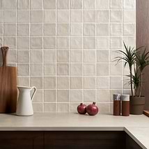 Montauk Sand Dune 4x4 Mixed Finish Ceramic Tile