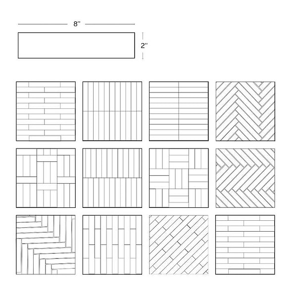 Loft Wisteria 2x8 Polished Glass Subway Tile for Wall