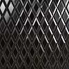 Basque Black Jade Brass Inlay 6x12 Beveled Polished Marble Tile