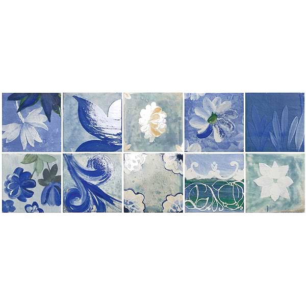 Angela Harris Wilder Portofina Decor 8x8 Matte Porcelain Tile