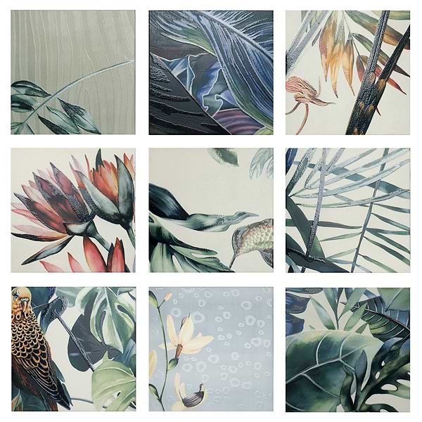 Angela Harris Wilder Tikida Decor 8x8 Matte Ceramic Tile