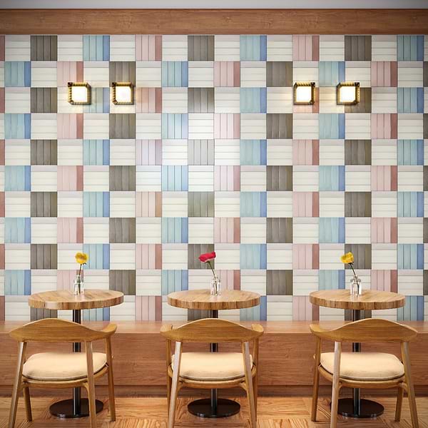 Color One Chalk White 2x8 Matte Cement Tile