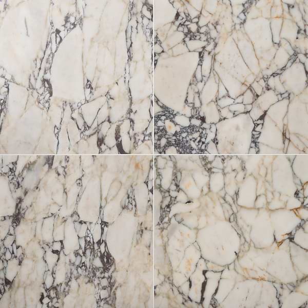 Calacatta Monet 24x24 Honed Marble Tile
