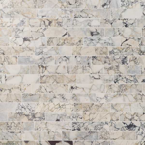 Calacatta Monet 3x12 Honed Marble Tile