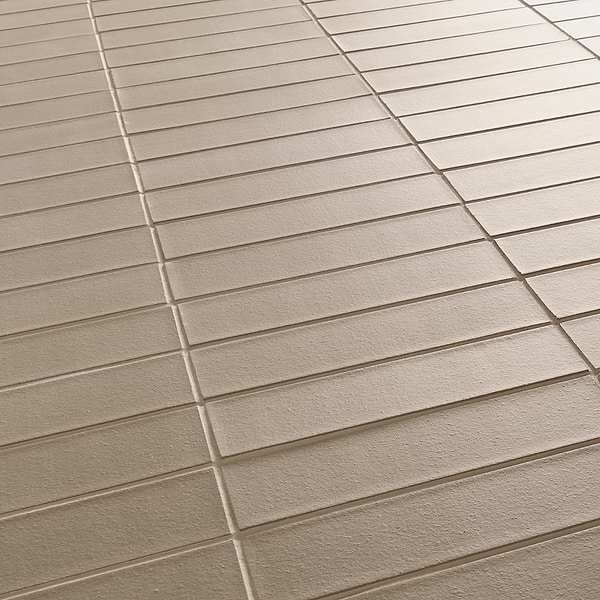 Brownstone Gray 2x7 Matte Clay Thin Brick Tile