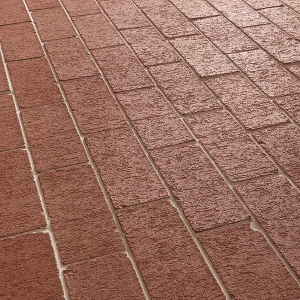 Brownstone Red 3x7 Tumbled Wire Cut Clay Thin Brick Tile