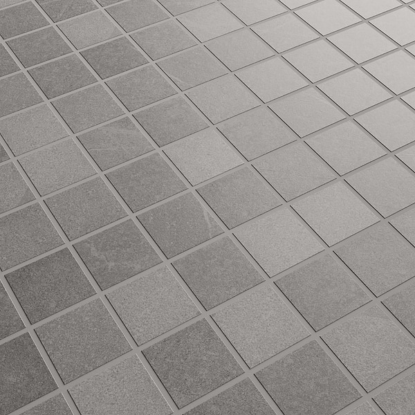Fordham Grigio Gray 2x2 Matte Porcelain Mosaic Tile