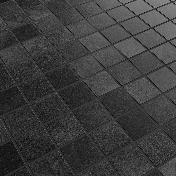 Fordham Nero Black 2x2 Matte Porcelain Mosaic Tile