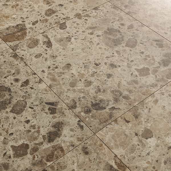 Rizo Desert Beige 24x24 Terrazzo Look Matte Porcelain Tile