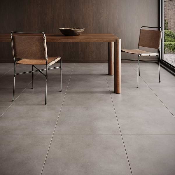 Lines Greige 24X24 Matte Porcelain Tile in Greige, View 3, open zoomed image