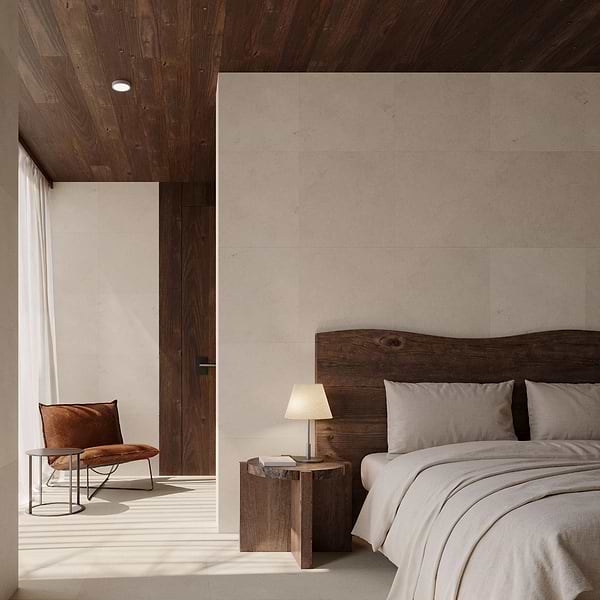 Simena Beige 18x18 Honed Limestone Tile