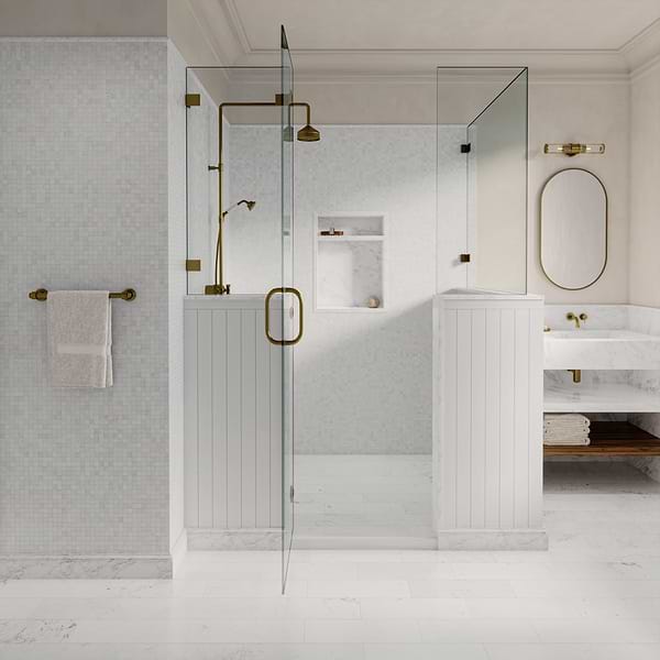 Bianco Carrara 1x1 Honed Marble Mosaic Tile
