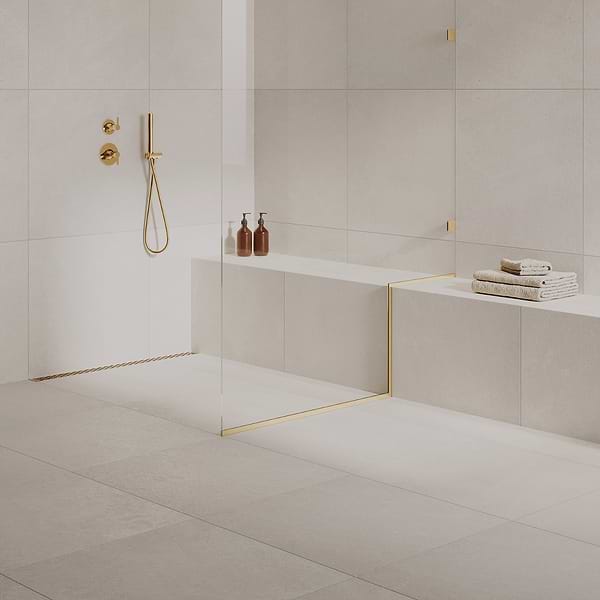 Rushmore Lake 24x24 Porcelain Tile in Light Beige, View 3, open zoomed image