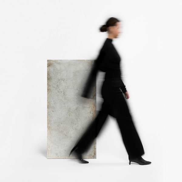 Flatiron 2.0 Gray 24x48 Matte Porcelain Tile by Angela Harris in Gray, View 3, open zoomed image