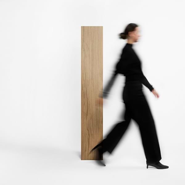 Millie Oak Brown 10x60 XL Wood Look Matte Porcelain Tile in Brown, View 3, open zoomed image