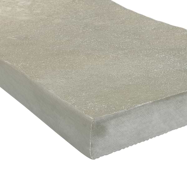 Sendero Azteca Gray 12x24  Tumbled Limestone 5CM Pool Coping