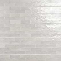 Montauk Gin 2x8 White Mixed Finish Ceramic Tile