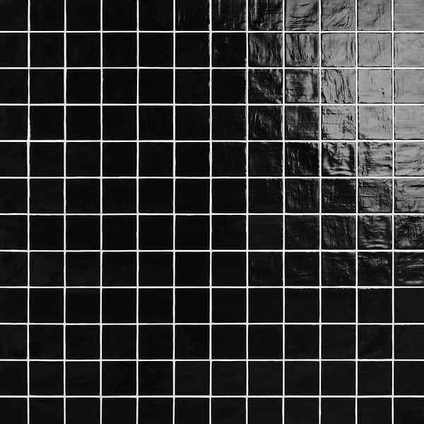 Montauk Jet 4x4 Mixed Finish Ceramic Tile