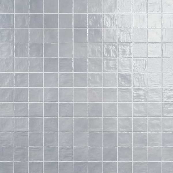Montauk Sky Blue 4x4 Mixed Finish Ceramic Tile