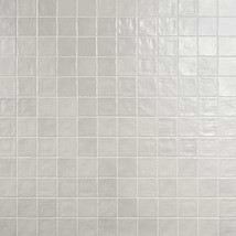 Montauk Gin 4x4 White Mixed Finish Ceramic Tile