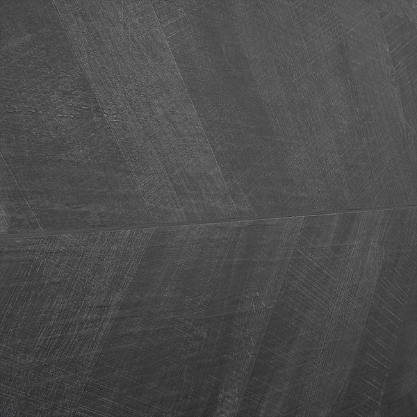 Kenridge Chevron Black 24x48 Wood Look Matte Porcelain Tile