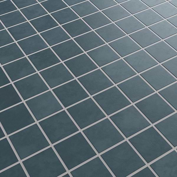 Clay Karma Blue 2x2 Matte Porcelain Mosaic