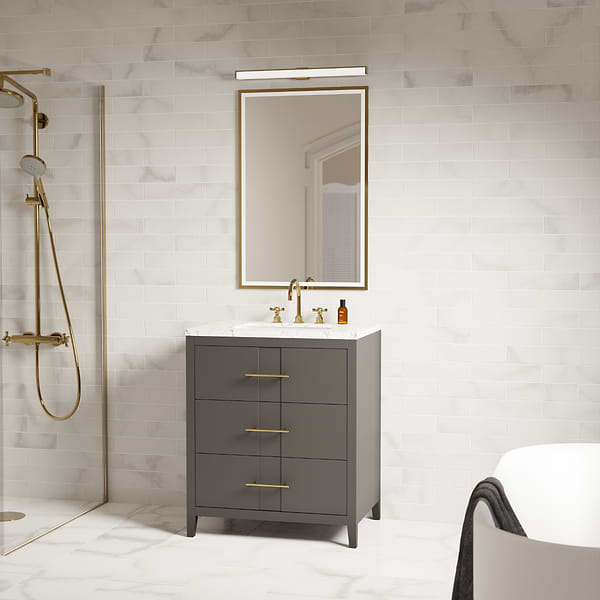 Carrara 12X24 Polished Marble Tile