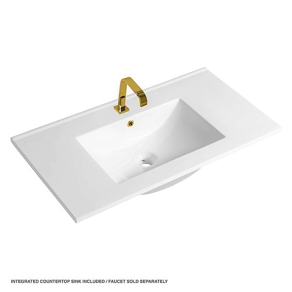 Portofino 36'' Maple Vanity And Counter