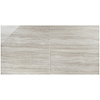 Nashville Gray 24x48 Travertine Look Polished Porcelain Tile