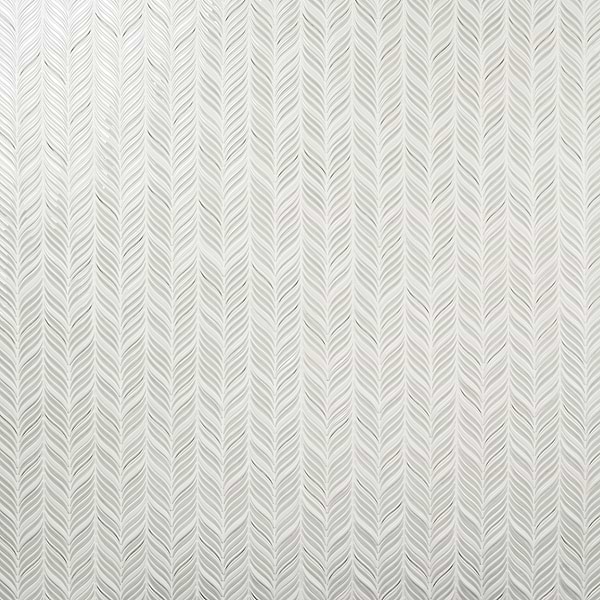 Nabi Alula Tundra Gray Chevron Crackled Glossy Glass Mosaic Tile