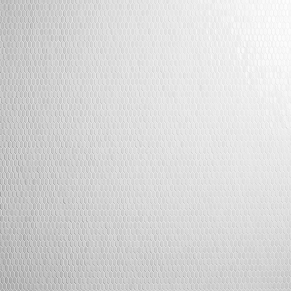 Flicker Rain White 1/4" x 1" Polished Glass Mosaic Tile