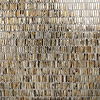 Komorebi Picket Golden Honey 1x3 Polished Glass Mosaic Tile
