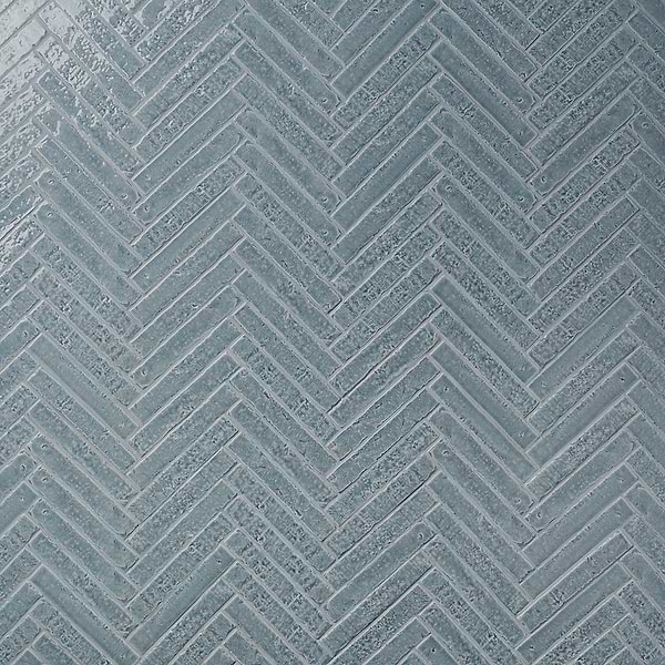 Wabi Sabi River Blue 1.5x9 Glossy Ceramic Tile