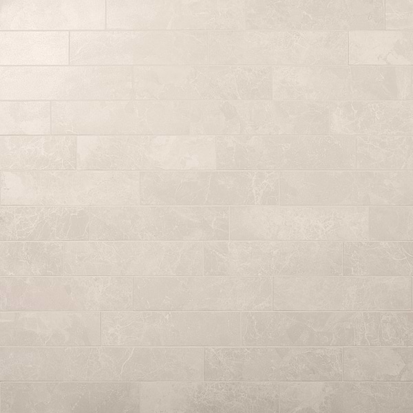 Marmo Perfetto Crema Beige 4x16 Semi-Polished Porcelain Tile
