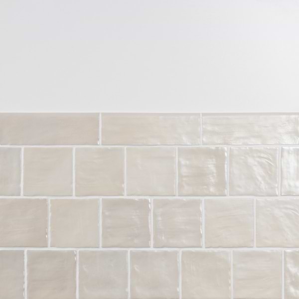 Montauk Sand Dune 2x8 Mixed Finish Ceramic Bullnose