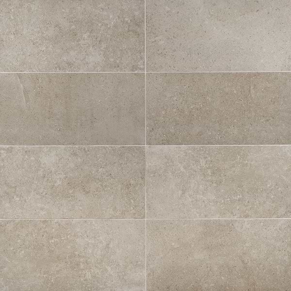 New Rock Tortora Beige 12x24 Limestone Look Matte Porcelain Tile