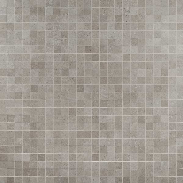 New Rock Tortora Beige 2x2 Limestone Look Matte Porcelain Mosaic Tile