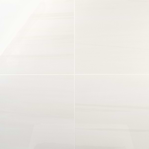 Minera Dolomite Warm White 24x24 Marble Look Polished Porcelain Tile