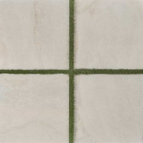 Disco-Acadia Warm Linen White 24x24 Limestone Look Matte Porcelain 2CM Outdoor Paver