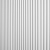 Mod White 12x36 3D Fluted Matte Ceramic Tile 