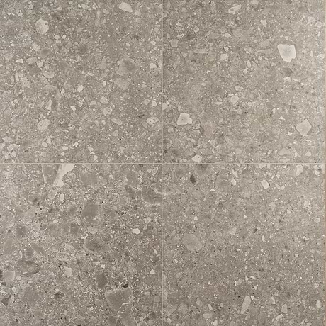 Rizo Taupe Gray 24x24 Terrazzo Look Matte Porcelain Tile