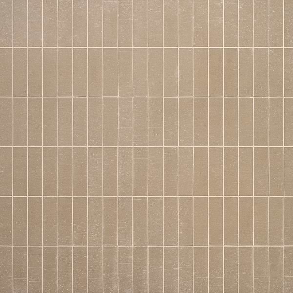 Brownstone Gray 2x7 Textured Wire Cut Clay Thin Brick Tile