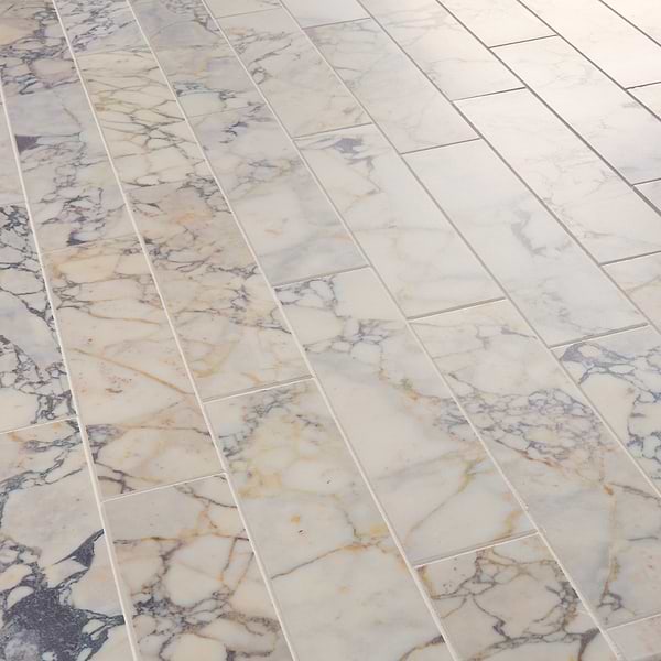 Calacatta Monet 3x12 Honed Marble Tile