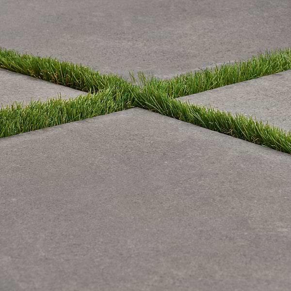 Rushmore 2CM Rock Gray 24x24 Matte Porcelain 2CM Outdoor Paver in Gray, View 3, open zoomed image