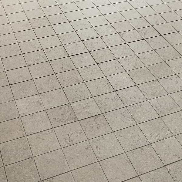 Corretta Warm Gray 3x3 Matte Porcelain Mosaic Tile in Gray, View 4, open zoomed image
